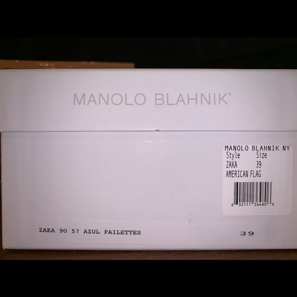 Manolo Blahnik Zaka America Flag - Picture 3 of 3